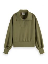 Scotch & Soda Bluza w kolorze khaki rozmiar: M. Brązowe bluzy damskie Scotch & Soda, m, bez wzorów, bez kaptura. Za 175.67 zł.