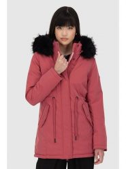 Alife and kickin Parka "KierseyAK" w kolorze łososiowym rozmiar: S. Pomarańczowe parki damskie Alife and Kickin, s, bez kaptura. Za 438.21 zł.