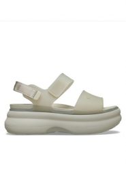 Crocs Sandały Soho Sandal 212651 Szary. Szare sandały damskie Crocs, bez wzorów, z tworzywa sztucznego, bez obcasa, na płaskiej podeszwie, bez zapięcia. Za 249.99 zł.
