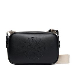 Torebka KARL LAGERFELD. Czarne listonoszki damskie KARL LAGERFELD, bez wzorów, bez dodatków. Za 659.99 zł.