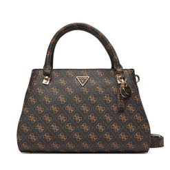 Torebka Guess. Brązowe torebki klasyczne damskie Guess, bez dodatków. Za 489.99 zł.