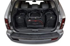 Torby Do Bagażnika Jeep Grand Cherokee 2004-2010 4Szt Kjust. Czarne torby podróżne KJUST, bez wzorów, z kauczuku. Za 1,345.00 zł.