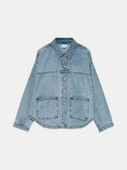 Vero Moda Koszula jeansowa Jamie 10331693 Niebieski Relaxed Fit. Niebieskie koszule damskie Vero Moda, xl, bez wzorów, z bawełny, bez kołnierzyka, bez ramiączek. Za 99.99 zł.