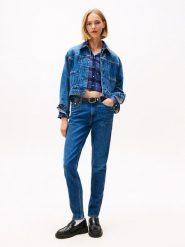 TOMMY JEANS Dżinsy "Lucy" - Slim fit - w kolorze niebieskim rozmiar: W30/L32. Niebieskie jeansy damskie Tommy Jeans. Za 279.78 zł.