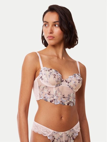 Triumph Gorset Sensual Spotlight 10219832 Beżowy. Brązowe bielizna korygująca Triumph, bez wzorów, z syntetyku. Za 219.99 zł.