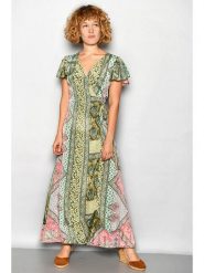 H.H.G. Sukienka ze wzorem rozmiar: L. Sukienki damskie H.H.G., bez wzorów, bez ramiączek. Za 83.45 zł.