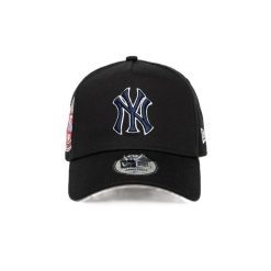 Czapka A-Frame New York Yankees World Series. Czarne czapki z daszkiem damskie New Era, bez wzorów. Za 170.00 zł.