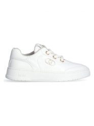 Liu Jo Skórzane sneakersy w kolorze białym rozmiar: 39. Białe obuwie sportowe damskie Liu Jo, bez zapięcia. Za 274.24 zł.