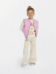 Billieblush Sweter U15B55 Écru Regular Fit. Swetry dziewczęce Billieblush, bez wzorów, z syntetyku, bez kołnierzyka, bez ramiączek. Za 269.99 zł.