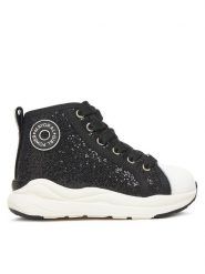 Mayoral Sneakersy 44576 Czarny. Czarne buty sportowe dziewczęce Mayoral, bez wzorów, ze skóry, bez zapięcia. Za 229.99 zł.