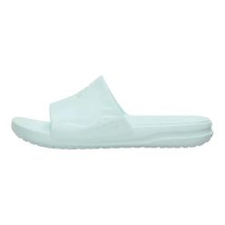 HeyDude Damskie Klapki WAVE SLIDE W. Zielone klapki damskie Hey dude, bez wzorów, z materiału, bez obcasa, bez zapięcia. Za 109.00 zł.