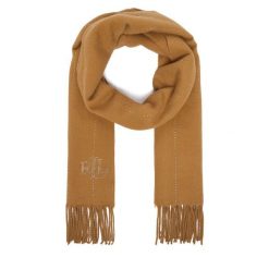 Szalik LAUREN RALPH LAUREN. Brązowe szaliki damskie Lauren Ralph Lauren, bez wzorów. Za 519.99 zł.