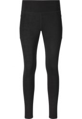 Damskie legginsy Endurance Clarane. Czarne legginsy damskie Endurance, l, bez wzorów, z materiału, do biegania. Za 200.10 zł.