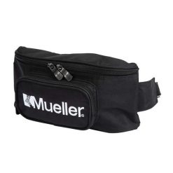Saszetka nerka na biodra z trzema kieszonkami Mueller. Czarne nerki i saszetki damskie MUELLER, bez wzorów. Za 80.00 zł.