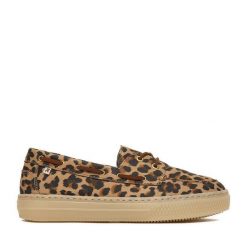 Mokasyny Rieker. Brązowe mokasyny damskie Rieker, bez obcasa. Za 339.99 zł.