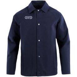 Kurtka koszulowa trenerska Jako Wardrobe. Niebieskie kurtki damskie JAKO, xl, bez wzorów, z materiału, bez kaptura. Za 411.50 zł.