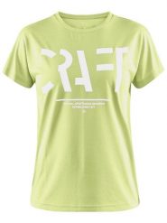 Craft Koszulka sportowa "Eaze" w kolorze zielonym rozmiar: L. Zielone koszulki sportowe damskie Craft, l, bez wzorów, z materiału, bez ramiączek, outdoorowe. Za 52.55 zł.