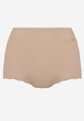 Ciemnoszara Bielizna Modelująca Figi z Wysokim Stanem z Cyrkoniami Namsilene. Szara bielizna korygująca Renee, bez wzorów. Za 29.99 zł.