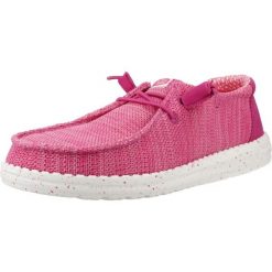 HEYDUDE Damskie Mokasyny Wendy Stretch Sox. Białe mokasyny damskie Hey dude, z materiału, bez obcasa. Za 259.00 zł.