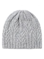 TATUUM Czapka beanie w kolorze jasnoszarym rozmiar: onesize. Szare czapki damskie TATUUM, bez wzorów, z materiału. Za 57.60 zł.