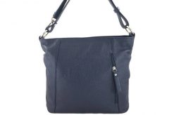 Worek skórzany BARBERINI'S granatowy 861-4. Niebieskie shopper bag Barberinis, ze skóry, na ramię, duże, bez dodatków. Za 239.99 zł.