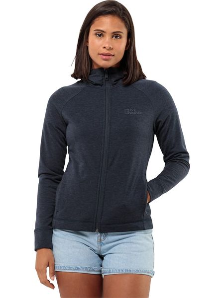Jack Wolfskin Kurtka polarowa "Waldsee" w kolorze granatowym rozmiar: L. Niebieskie kurtki damskie Jack Wolfskin, l, bez wzorów, z polaru, bez kaptura. Za 231.68 zł.