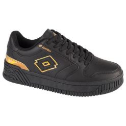 Buty damskie sportowe klasyczne SCOPI GC. Czarne obuwie sportowe casual damskie Lotto, trekkingowe. Za 119.99 zł.
