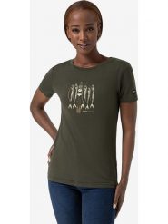 Super.natural Koszulka "Copper Sardine" w kolorze khaki rozmiar: S. Brązowe koszulki damskie super.natural, s, bez wzorów, z wełny, bez kołnierzyka, bez ramiączek. Za 152.99 zł.