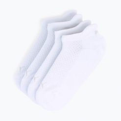 Skarpety damskie PUMA Cushioned Sneaker 2 pary. Białe skarpetki damskie Puma, bez wzorów, z bawełny. Za 39.99 zł.
