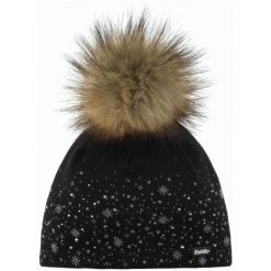 Czapka zimowa Eisbar Rana Lux Crystal MÜ. Czarne czapki damskie Eisbär, na zimę, bez wzorów. Za 379.90 zł.