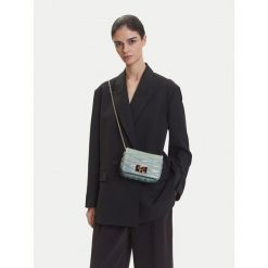 Torebka Furla. Niebieskie torebki wieczorowe damskie Furla, bez wzorów, bez dodatków. Za 1,319.00 zł.