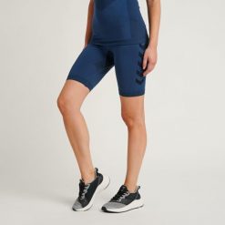 Damskie Spodenki treningowe kompresyjne Hummel hmlfirst. Niebieskie obuwie sportowe damskie Hummel, bez zapięcia, na fitness i siłownię. Za 109.50 zł.