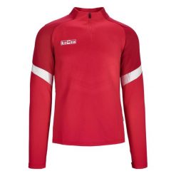 Bluza treningowa Keeza Albion. Czerwone kurtki sportowe damskie KEEZA, l, bez wzorów, z elastanu, bez kaptura. Za 94.00 zł.