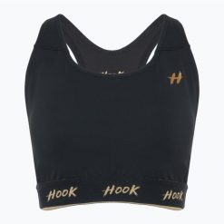 Top treningowy damski HOOK FIGHTING Base. Czarne koszulki sportowe damskie SPORTANO, bez wzorów, bez ramiączek. Za 69.99 zł.
