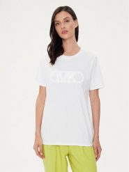 MICHAEL Michael Kors T-Shirt MS451EA97J Biały Regular Fit. Białe t-shirty damskie MICHAEL Michael Kors, m, bez wzorów, z bawełny, bez kołnierzyka. Za 279.99 zł.