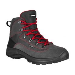 Buty trekkingowe Alpinus Brahmatal dla dorosłych High Active. Czerwone obuwie trekkingowe damskie Alpinus, bez zapięcia. Za 389.00 zł.