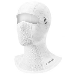 Czapka zimowa ROCKBROS LF8308 do roweru. Białe czapki damskie ROCKBROS, na zimę, bez wzorów, z materiału. Za 99.60 zł.