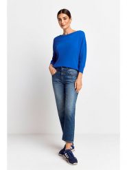 Rich & Royal Sweter w kolorze niebieskim rozmiar: S. Niebieskie swetry klasyczne damskie Rich & Royal, s, ze splotem, bez kołnierzyka. Za 193.24 zł.