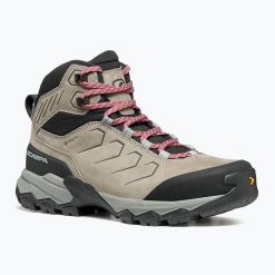 Buty trekkingowe damskie SCARPA Moraine Mid Pro Gtx. Brązowe obuwie trekkingowe damskie Scarpa, z gore-texu, bez zapięcia. Za 919.99 zł.