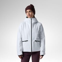 Kurtka narciarska i snowboardowa damska Rossignol Rochrun. Białe kurtki sportowe damskie Rossignol, na zimę, l, bez wzorów, z materiału, z kapturem. Za 1,499.00 zł.