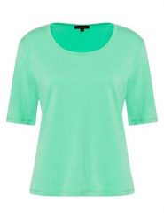 More & More Koszulka w kolorze zielonym rozmiar: 40. Zielone bluzki damskie More & More, bez wzorów, bez kołnierzyka, bez ramiączek. Za 44.95 zł.