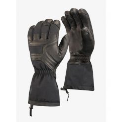 Rękawice turystyczne Black Diamond Crew Gloves. Czarne rękawiczki damskie Black Diamond, bez wzorów. Za 466.99 zł.