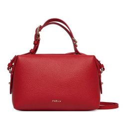 Torebka Furla. Czerwone torebki klasyczne damskie Furla, bez dodatków. Za 1,269.00 zł.