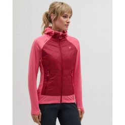Damska kurtka z kapturem Silvini Divera. Czerwone kurtki damskie Silvini, bez wzorów, z kapturem. Za 429.00 zł.