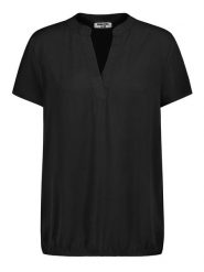 Sublevel Bluzka w kolorze czarnym rozmiar: L. Czarne bluzki damskie Sublevel, l, bez wzorów, z wiskozy, klasyczne, bez kołnierzyka, bez ramiączek. Za 43.99 zł.