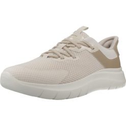 Buty GEOX D PLUMMERY PLUS Beżowy. Brązowe obuwie sportowe damskie Geox, bez zapięcia. Za 386.99 zł.