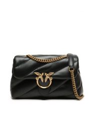 Pinko Torebka Love Classic Puff Cl AI 23-24 PLTT 100038 A0F2 Czarny. Czarne torebki wieczorowe damskie Pinko, bez wzorów, ze skóry, bez dodatków. Za 1,779.00 zł.