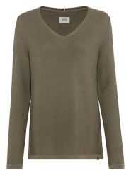 Camel Active Sweter w kolorze khaki rozmiar: L. Brązowe swetry klasyczne damskie Camel Active, l, z bawełny, bez kołnierzyka. Za 175.67 zł.