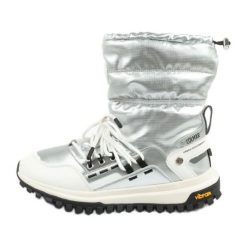 Buty śniegowce Colmar Warmer Freeze 164 srebrny. Szare śniegowce damskie z gumy, przed kolano. Za 518.78 zł.