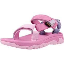 Sandały TEVA HURRICANE XLT Rose. Czerwone sandały damskie Teva, bez wzorów, z syntetyku, bez obcasa, bez zapięcia. Za 355.99 zł.